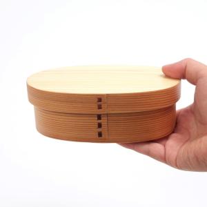 お弁当箱 曲げわっぱ 小判 弁当箱 撫子(小)...の詳細画像3