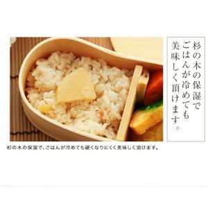 【50%OFF】 お弁当箱 曲げわっぱ そら豆...の詳細画像5