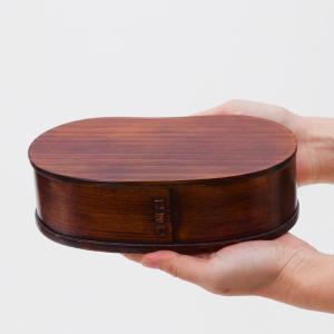 お弁当箱 曲げわっぱ そら豆型 大 弁当箱 7...の詳細画像3
