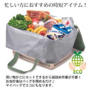 【クーポン有】 サーモス 保冷買い物カゴ用バッ...の詳細画像2