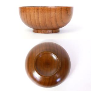 天然木製 うどん椀 漆塗り 18cm 丼 大き...の詳細画像4
