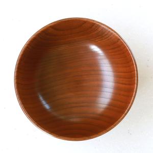 お椀 大きめ 天然木製 多用椀 木目 大 15...の詳細画像5