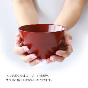 ボウル 天然木製 マルチボウル 中 汁椀 お椀...の詳細画像4