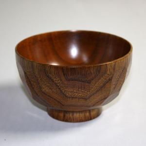 お椀 お碗 汁椀 亀甲 天然木製 木目 大 漆塗り おわん スープボウル 木製 食器 味噌汁 丼 どんぶり 鉢 シンプル おしゃれ 和食器 和風