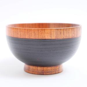 天然木製 お椀 お碗 汁椀 紀美野 黒 漆塗り おわん スープボウル 木製 食器 味噌汁 おしゃれ 丼 どんぶり お茶碗 鉢 和風