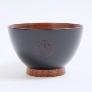 お椀 汁椀 木製 外さび 根来塗り 漆器 漆塗り 370ml お碗 味噌汁