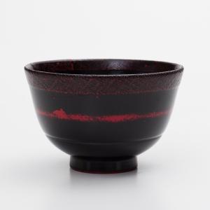 天然木製 モダン汁椀 羽反 曙 漆塗り お椀 おわん スープボウル