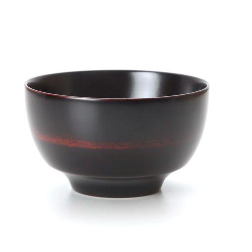 天然木製 お椀 お碗 汁椀 さざ波 曙 漆塗り おわん スープボウル 木製 食器 味噌汁 おしゃれ ...