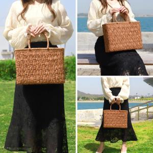山葡萄 かごバッグ 1年保証付き 内布付き 山...の詳細画像2