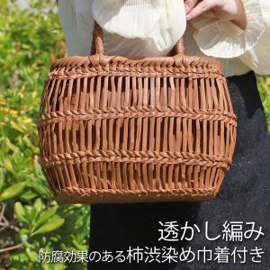 鹿児島県 薩摩のつづら細工 つづら細工 手提げかご かごバッグ 縄編み