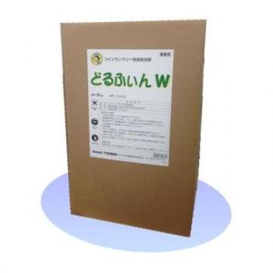 現在納期1ヶ月ほど　どるふぃんW 株式会社TOSEI製 17kg入り コインランドリー用洗剤 抗菌剤配合　　店舗配送のみ　個人宅配送不可商品
