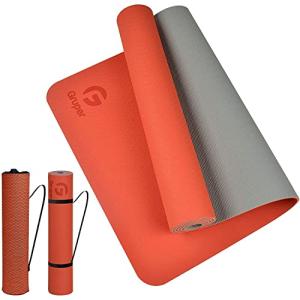 Gruper ヨガマット 6mm エクササイズマット フィットネスマット