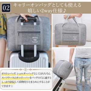 折りたたみバッグ 旅行用 旅行用バッグ メンズ...の詳細画像2