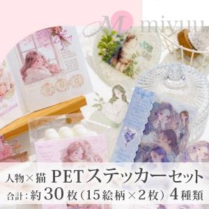 シール セット 海外 PETテープ マスキングテープ 女の子 福袋