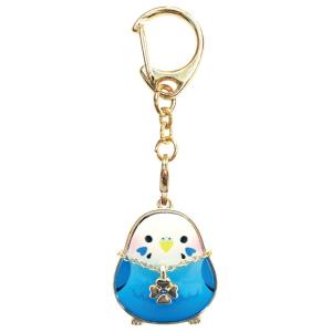 小鳥コレクション セキセイブルー 鳥 小鳥 キーホルダー