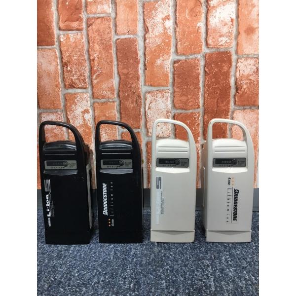 【3】電動自転車　安い　中古バッテリー　ヤマハ　ブリヂストン　リチウム　4ah　使用頻度201回以上