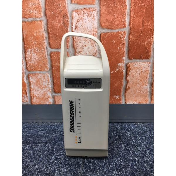 【7】電動自転車　中古バッテリー　ヤマハ　ブリヂストン　リチウム　8.1ah　使用頻度50回未満