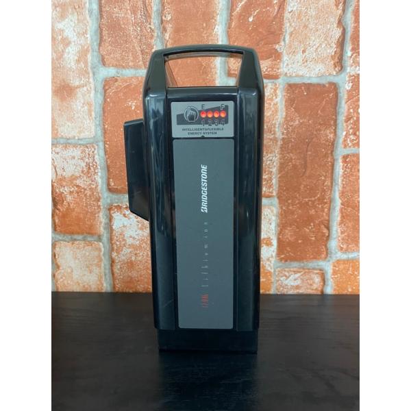 【25】電動自転車　中古バッテリー　12.8ah  ヤマハ　ブリヂストン　リチウム　使用回数50回未...