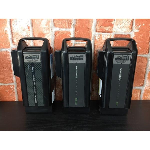 【21】電動自転車　中古バッテリー　ヤマハ　ブリヂストン　リチウム　8.7ah  使用回数201回以...