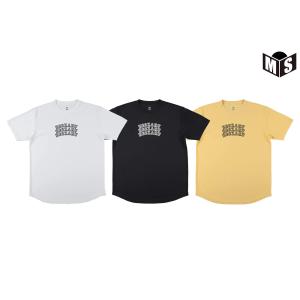 EGOZARU（エゴザル） ボールドラインロゴ Tシャツ 【EZSS25UST032