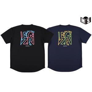 EGZRネオン バックプリント Tシャツ エゴザル 【EZSS26UST022】 バスケ tシャツ 半袖