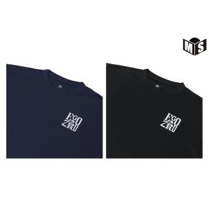 タイポグラフィーネオン バックプリント Tシャ...の詳細画像3