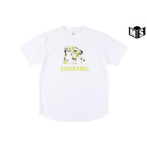 バスケ tシャツ 2色展開 エゴザル EGOZARU GOUACHE LOGO Tシャツ EZST-2004