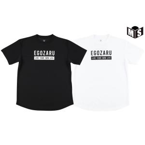 バスケ tシャツ 2色展開 エゴザル EGOZARU BACKPRINT LYOL Tシャツ EZST-2109