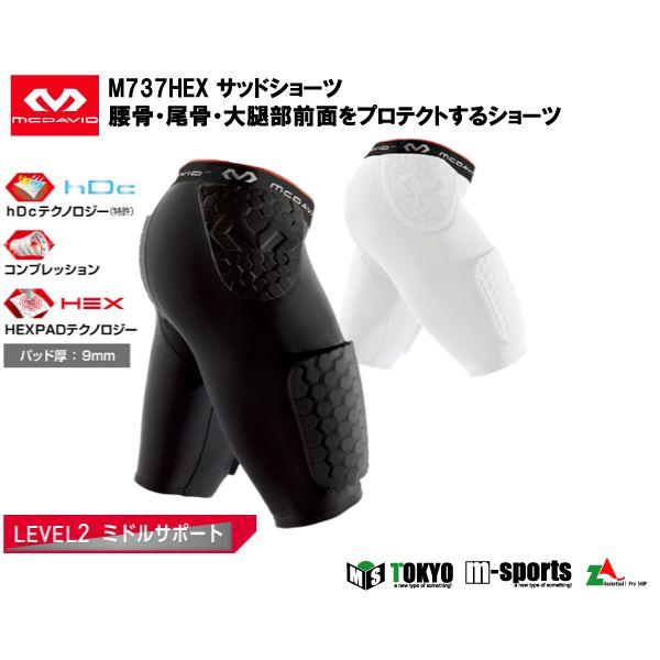 HEXサッドショーツ マクダビッド バスケ インナー スパッツ M737