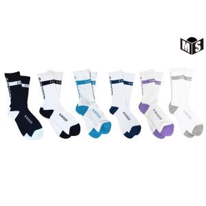 ballaholic B Socks【BHCAC00177NYC】navy/yellow/crimson : Tipoff