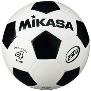 MIKASA（ミカサ） サッカーボール 検定球 4号 ホワイト ジュニア 学校