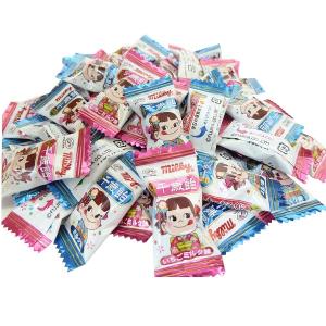 ミニ 千歳飴 おみくじ付き（100個入り）一口タイプ ペコちゃんバージョン【数量限定入荷】 　千歳あめ 代引・振込・キャンセル不可