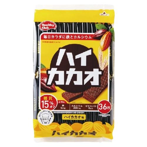 ハマダコンフェクト ハイカカオウエハース 36枚入  栄養機能食品（Ca・Fe）