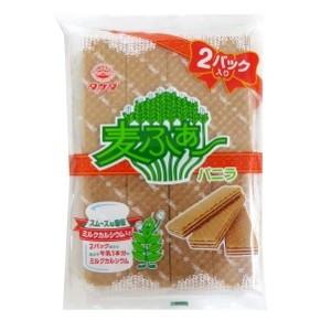 タケダ製菓 麦ふぁ バニラ 8枚x２パック １０袋 みぞた オンラインストアー 通販 Yahoo ショッピング