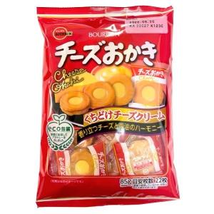 ブルボン　チーズおかき　85ｇ　およそ22枚X1袋　｜みぞた オンラインストアー