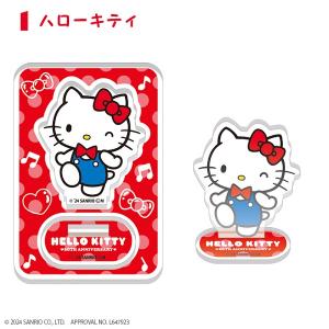 HELLO KITTY 50TH ANNIVERSARY アクリルスタンド  20個入り×８BOX エフトイズ ☆2024年9月9日発売予定　★代引・振込・キャンセル不可｜mizota