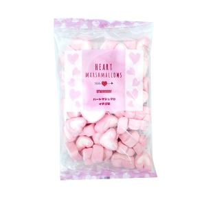 ハートマシュマロ 75ｇ×２４袋　ピンク&ホワイト
