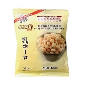 自然味良品 乳ボーロ 80g×1袋 大阪前田製菓 たまごボーロ  幼稚園 保育園のおやつに