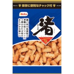 渚あられ　しお味　100ｇ×１２袋　栗山米菓　Befco　ベフコ