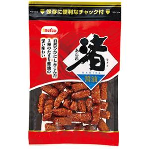 渚あられ　しょうゆ味　100ｇ×１２袋　栗山米菓　Befco　ベフコ｜mizota