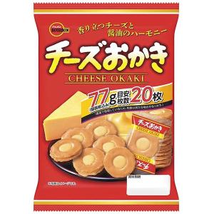 ブルボン チーズおかき77g(およそ20枚)×1袋の商品画像