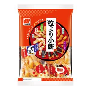 粒より小餅 80g （6袋詰）×１２袋 三幸製菓 おせんべい いろいろな味のあられミックス｜mizota