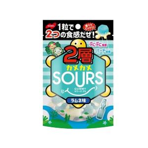 ２層カメカメSOURS（サワーズ）ラムネ 45g×6袋　サワーズ　ノーベル製菓｜mizota