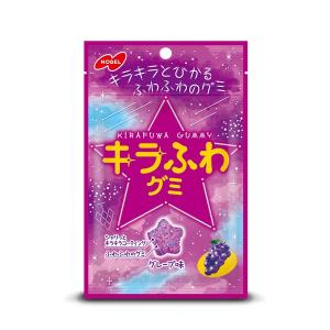 NOBEL ノーベル 50g キラふわグミ グレープ味 (6×4)24入 (ぶどう 星