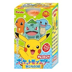フルタ製菓 チョコエッグ ポケットモンスター 旅立ちの3匹 10個入り ×1BOX（クール代別途330円〜）2026年3月16日発売予定