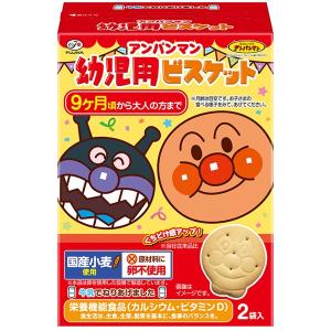 不二家 アンパンマン幼児用ビスケット 84g×1箱
