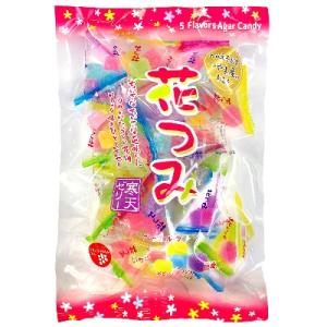 津山屋製菓 花つみ寒天ゼリー 185g ×1袋 : みぞた オンラインストアー