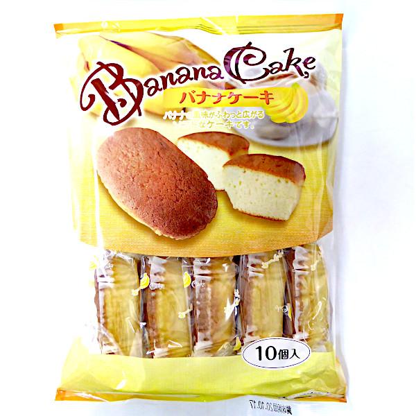 バナナケーキ 10個×6袋 シアワセドー ケーキ・スイーツ・半生菓子