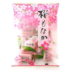 桜もなか　225ｇ×１袋　半生菓子　お茶の友に　伊藤製菓　春限定商品｜mizota