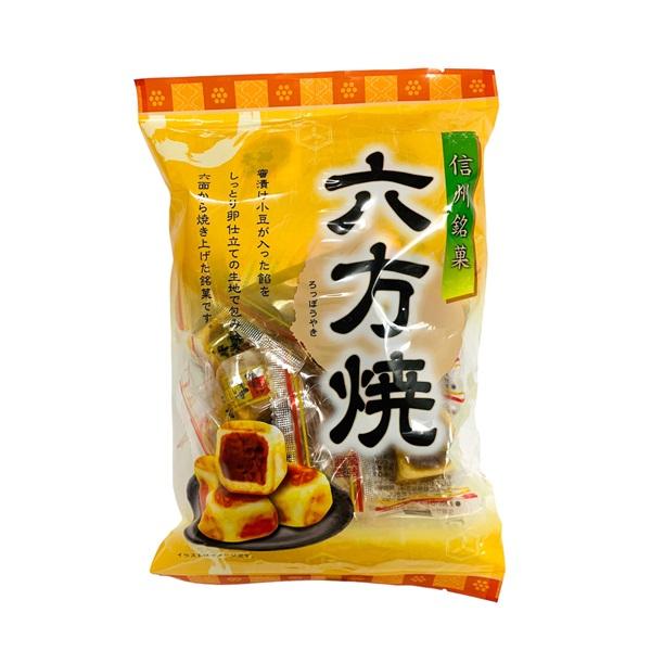 信州銘菓 六方焼　210g　竹林堂製菓　半生菓子